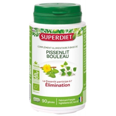 Complément Pissenlit Bouleau bio pour détoxification et bien-être naturel.