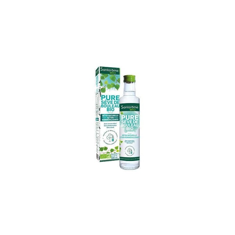 Sève de bouleau bio Santarome 30 ml pour une détox naturelle et revitalisante
