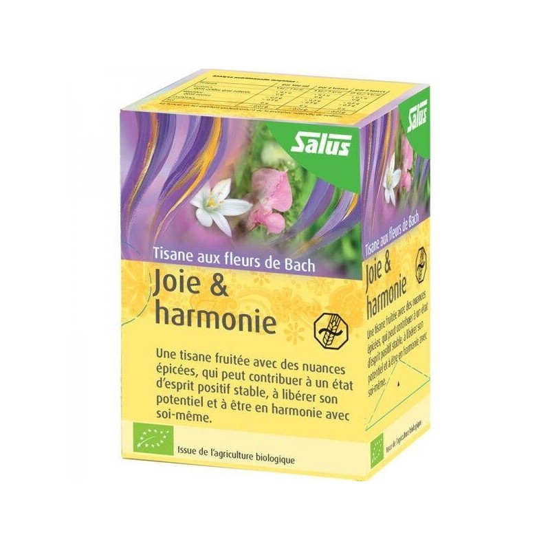 Tisane Joie and Harmonie bio de Salus