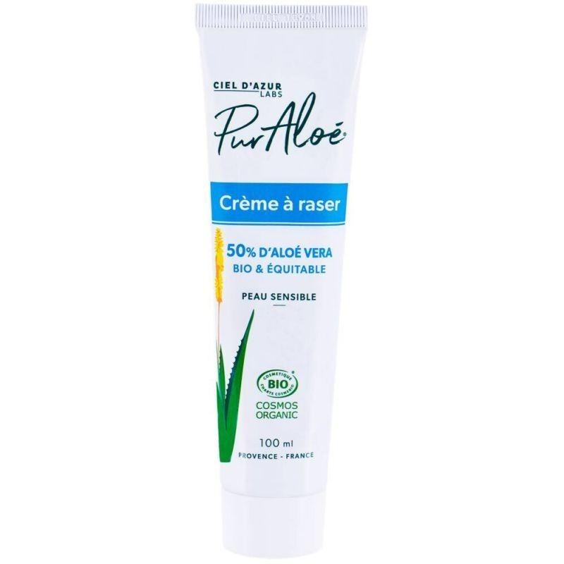 Crème à raser bio Pur'Aloé 50% Aloe Vera