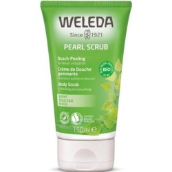 Crème de Douche gommante au Bouleau bio Weleda pour peau douce et fraîche