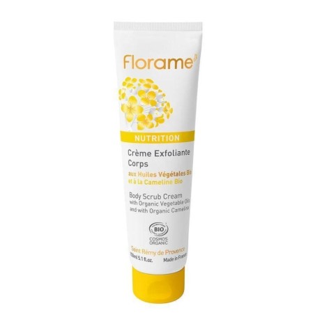 Crème exfoliante nutrition corps bio Florame