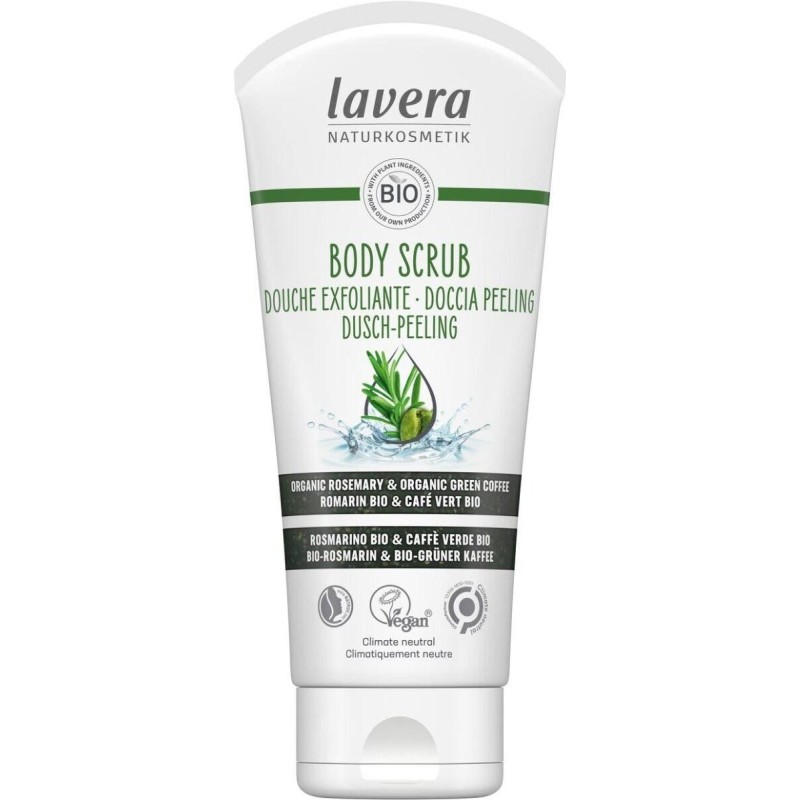 Douche exfoliante bio Lavera 75 ml pour peau douce