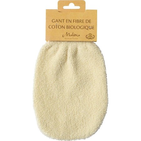 Gant en fibre de coton biologique ultra doux pour peau sensible