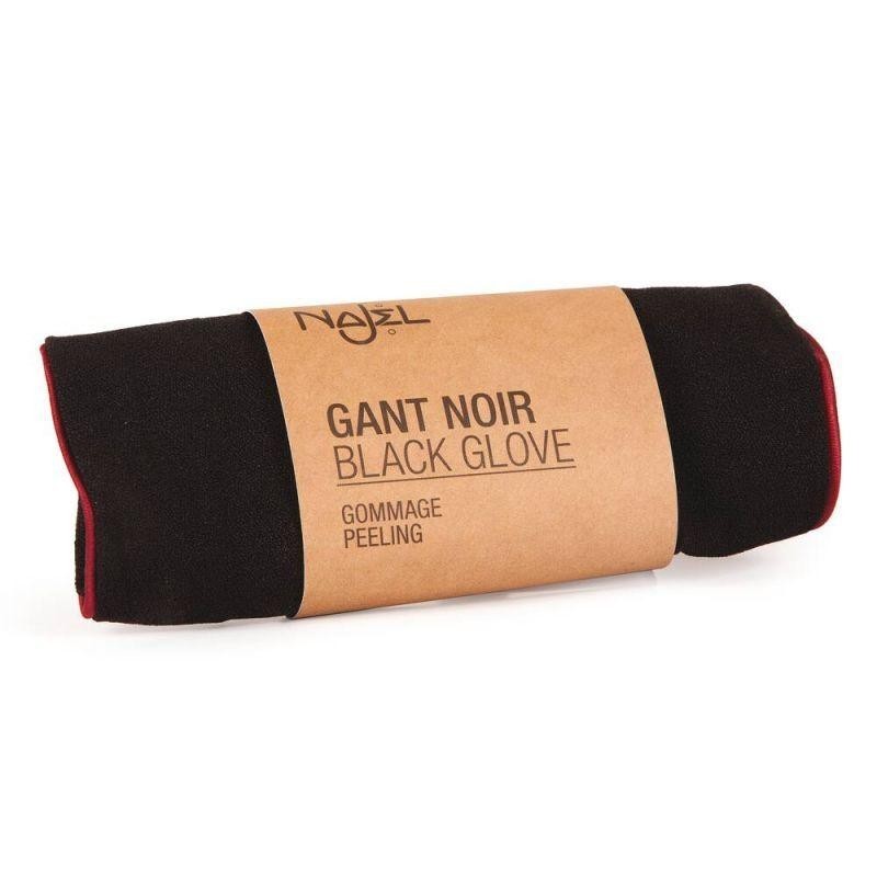 Gant noir Kessa de Najel pour gommage oriental
