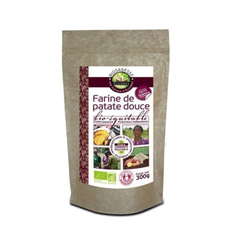 Farine de Patate douce bio sans gluten