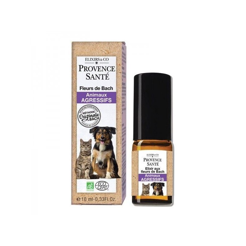 Fleurs de Bach Animaux agressifs bio 50 ml