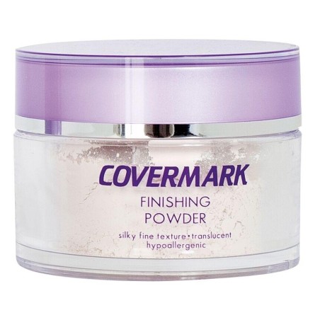 Poudre de finition Covermark pour un teint velouté et une fixation de maquillage longue durée.