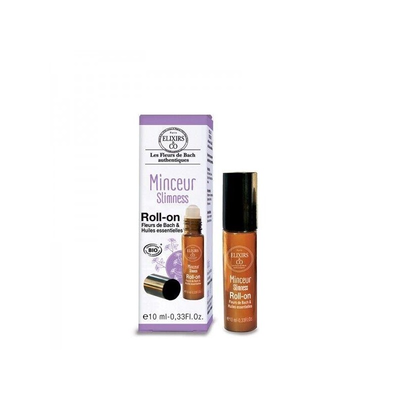 Roll-on Minceur bio aux fleurs de Bach et huiles essentielles