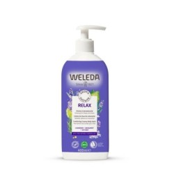 Crème de Douche Aroma Relax Lavande bio de Weleda pour une peau douce et apaisée