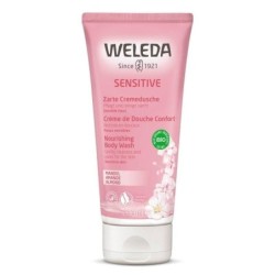 Crème de Douche Confort Amande bio de Weleda pour peaux sensibles
