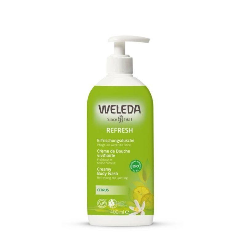 Crème de Douche vivifiante au Citrus bio de Weleda