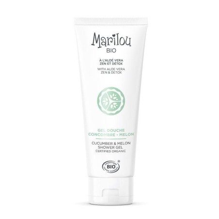 Gel douche bio Concombre et Melon Marilou Bio 200 ml