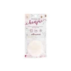 Éponge de Konjac Visage Nature Aromandise