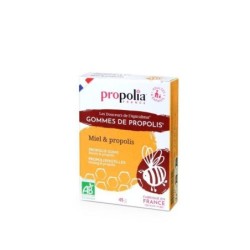 Gommes de Propolis Miel Bio pour apaiser la gorge