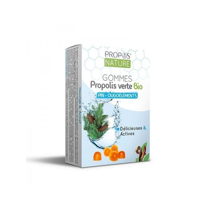 Gommes Propolis verte bio