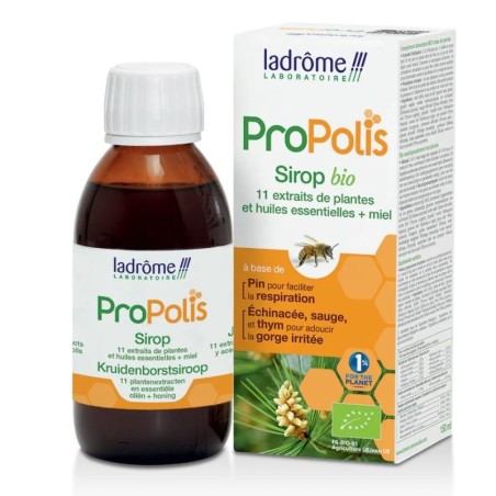 Sirop Propolis + Thym Bio en capsules pour apaiser la gorge et faciliter la respiration