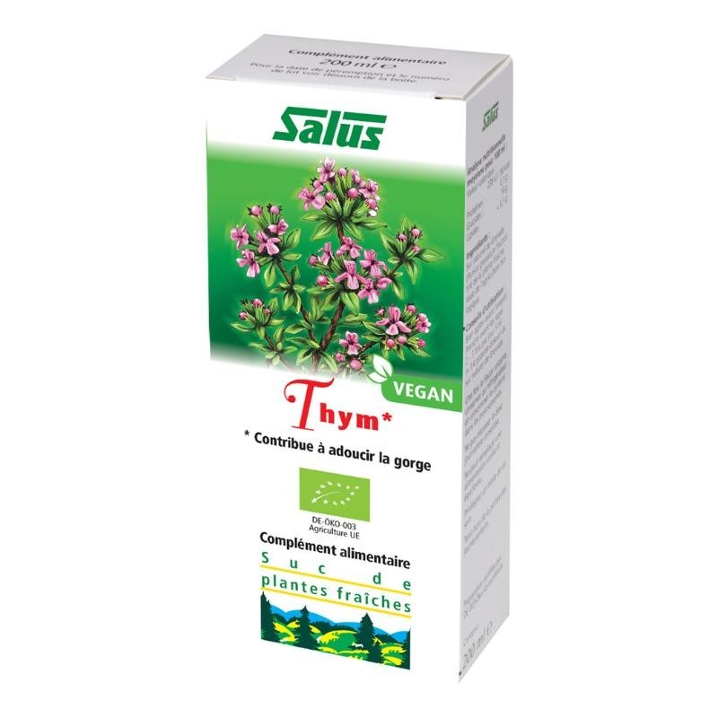 Suc de plantes Thym bio de Salus