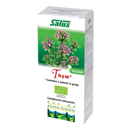 Suc de plantes Thym bio de Salus