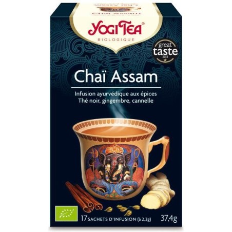 Infusion Chaï Assam bio Yogi Tea