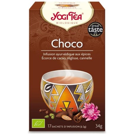 Infusion Choco bio de Yogi Tea