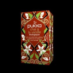 Infusion Ayurvédique bio Chai à la vanille Pukka