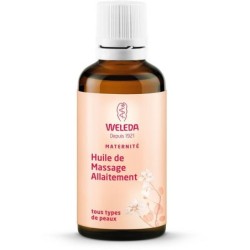 Huile de massage allaitement Weleda