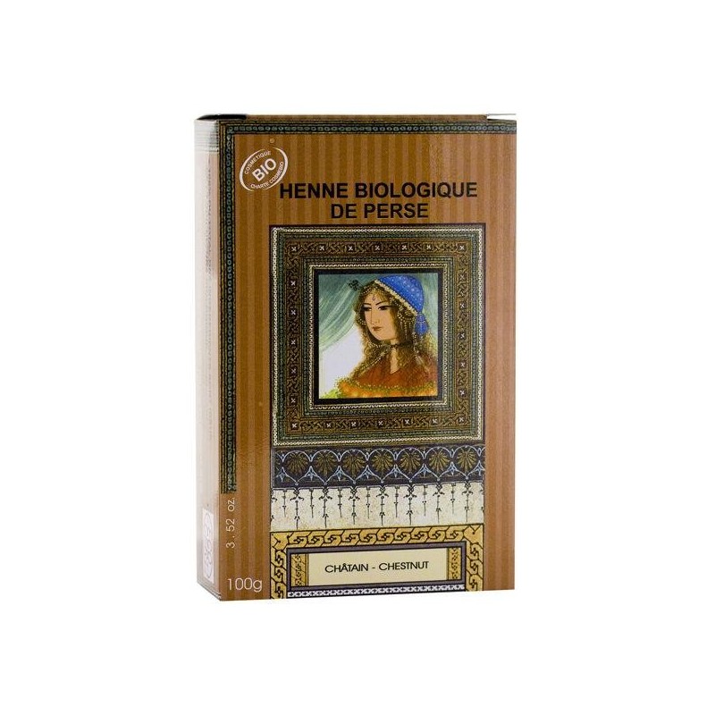 Henné bio châtain de Nomade Palize