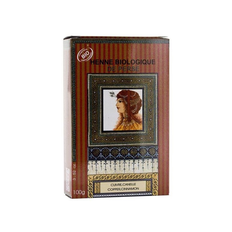 Henné bio cuivre de Nomade Palize