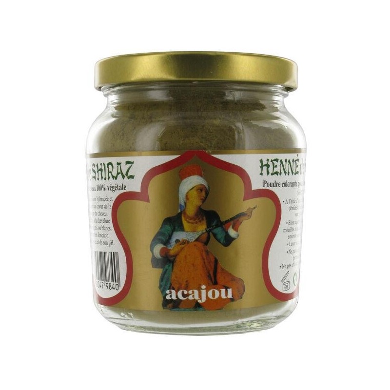 Henné de Shiraz Acajou en comprimés pour coloration naturelle