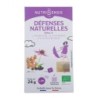 Infusion Défenses naturelles bio Nutrisensis pour renforcer l'immunité et soutenir les voies respiratoires.