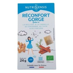 Infusion Réconfort Gorge bio Nutrisensis