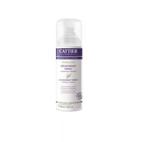 Déo brume active  Cardamome - Patchouli Spray 100 ml