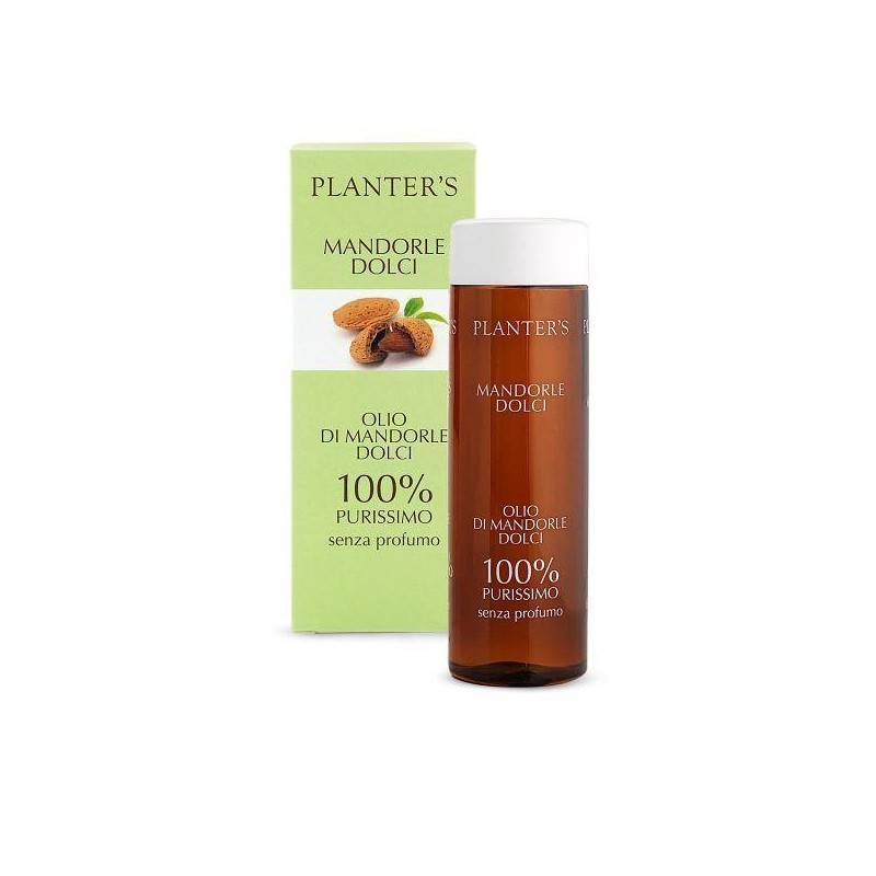 Huile d'Amande douce 100% pure de Planter's pour hydrater et adoucir la peau.
