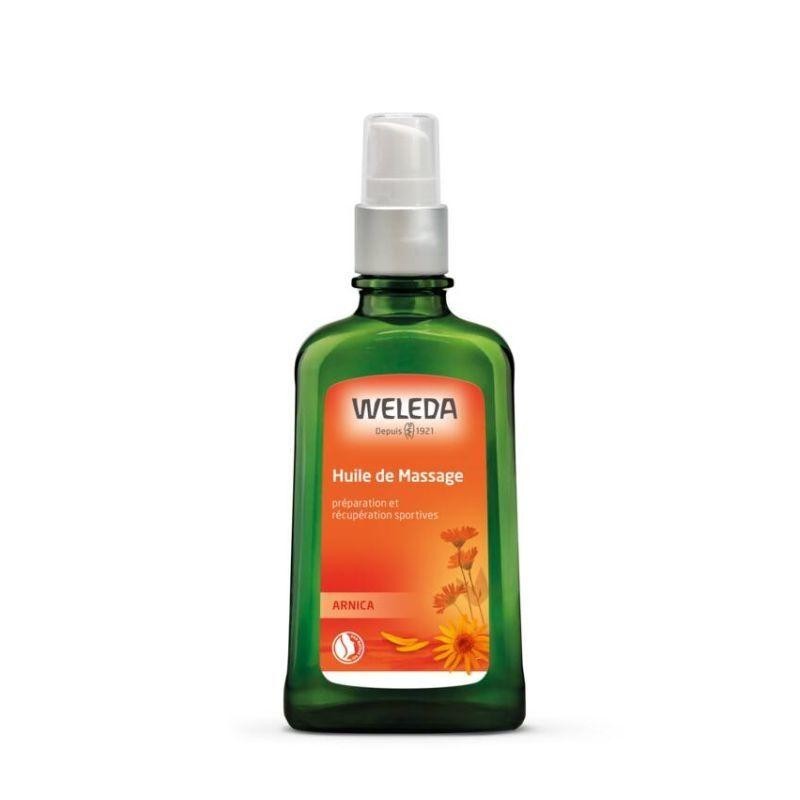 Huile Massage à l'Arnica bio Weleda pour la récupération sportive et le bien-être musculaire