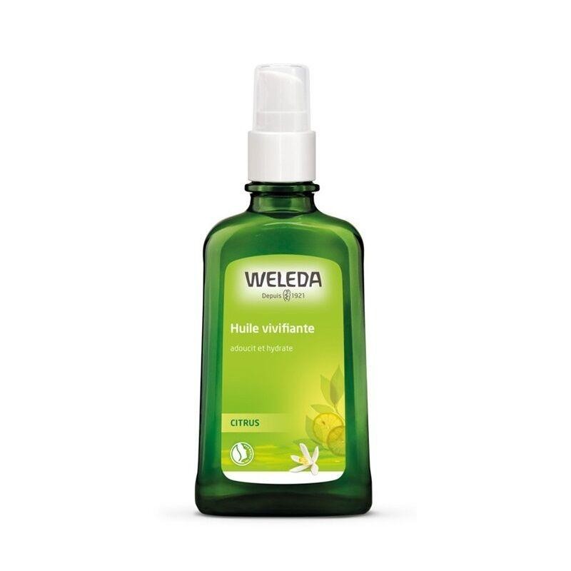 Huile vivifiante au Citrus de Weleda