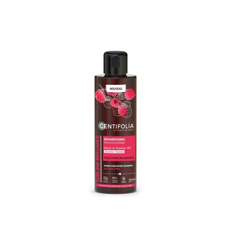 Shampoing brillance tous types de cheveux Flacon 200 ml