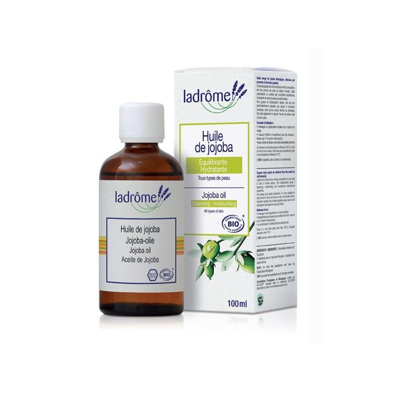 Huile végétale de jojoba bio Ladrôme