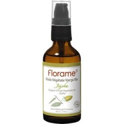 Gélules Jojoba - Huile végétale vierge bio Florame pour cheveux et peaux