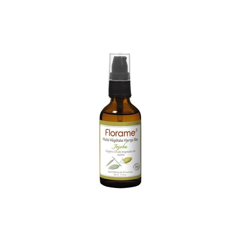 Gélules Jojoba - Huile végétale vierge bio Florame pour cheveux et peaux