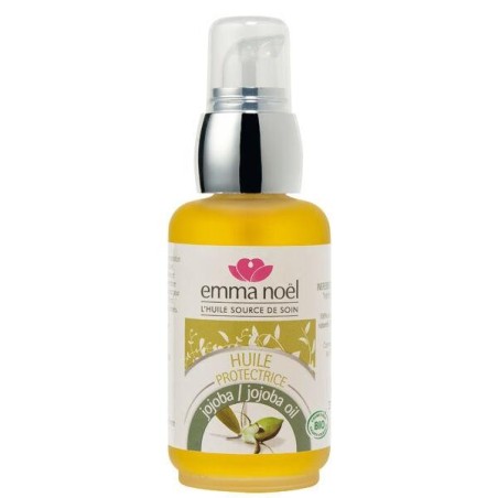 Huile vierge de Jojoba bio d'Emma Noël - soin naturel pour peau et cheveux