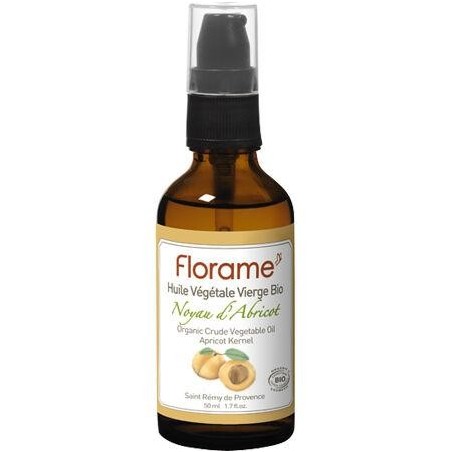 Huile végétale de noyau d'abricot bio Florame 200 g
