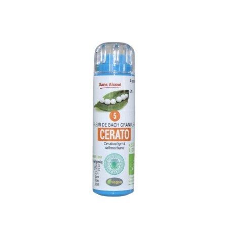 Plumbago (Cerato) 05 de Kosmeo - Granules pour renforcer la confiance en soi et réduire les doutes.