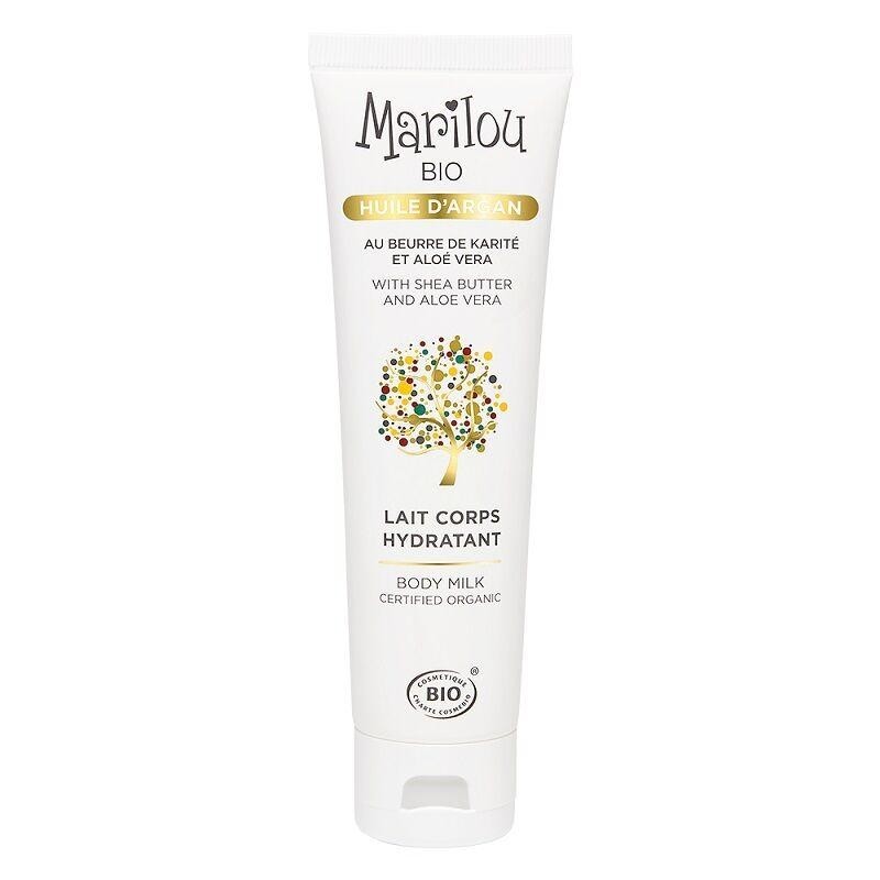 Lait corporel bio à l'huile d'Argan 100 ml pour peaux sèches