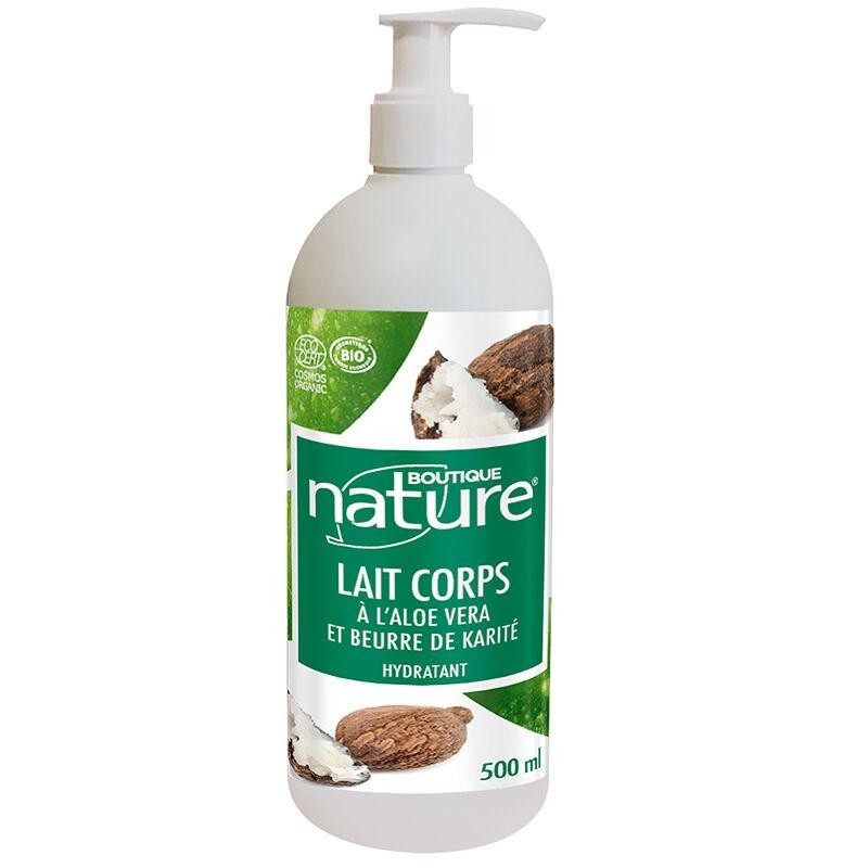 Lait corps à l'Aloe vera et Beurre de karité bio 10 ml