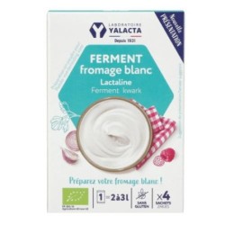Ferments pour fromage blanc Lactaline - préparation facile et saine pour un fromage blanc maison