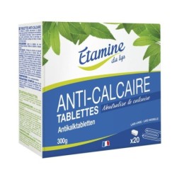 Tablettes anti-calcaire Etamine du Lys pour protéger et entretenir vos appareils électroménagers