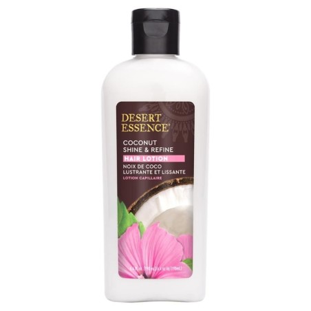 Lotion capillaire lustrante et lissante à la noix de coco