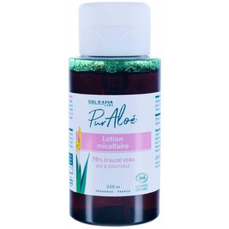 Lotion micellaire bio à l'aloe vera Pur'Aloé