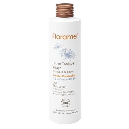 Lotion tonique visage bio Florame